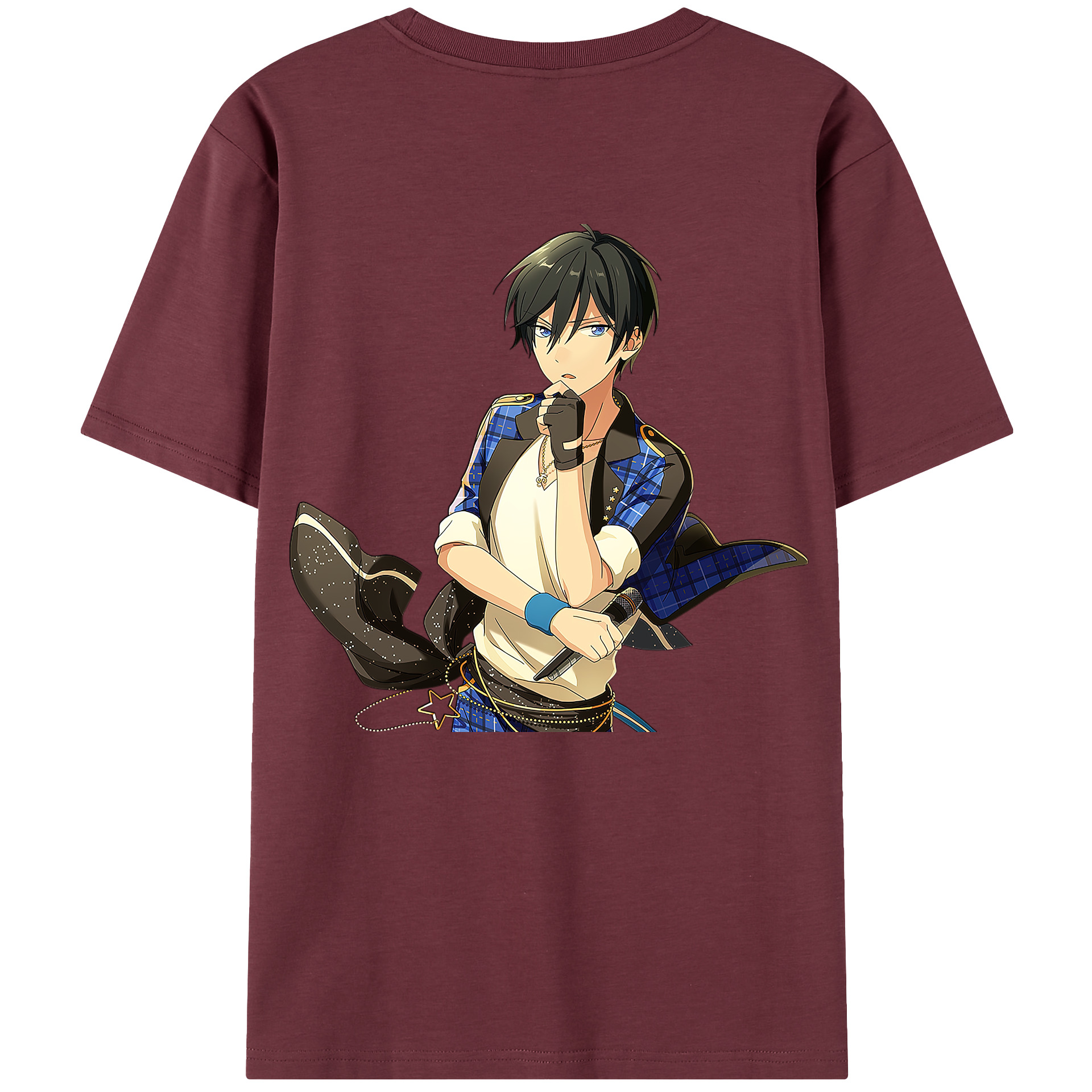 （画像用） あんさんぶるスターズ! Ensemble Stars 綿100％半袖Tシャツ（背面プリント）